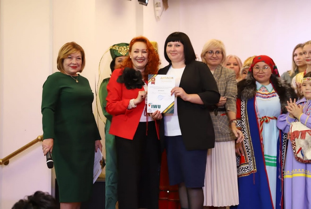 Награждение победителя международного фотоконкурса Колгановой Юлии в Москве